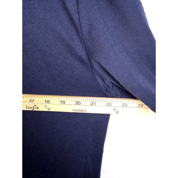 McDonalds Shirt Blue Gray Logo Polo Employee Uniform Mens M-R - Picture 6 of 8